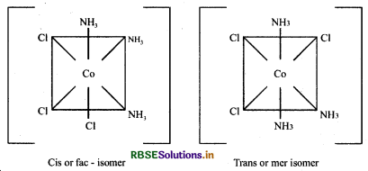 RBSE Solutions for Class 12 Chemistry Chapter 9 Coordination Compounds 20-1
