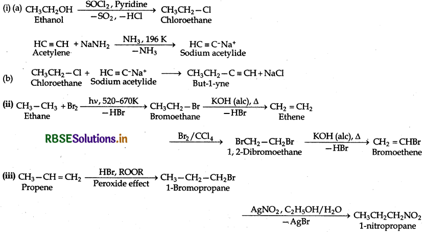 RBSE Solutions for Class 12 Chemistry Chapter 10 Haloalkanes and Haloarenes 30