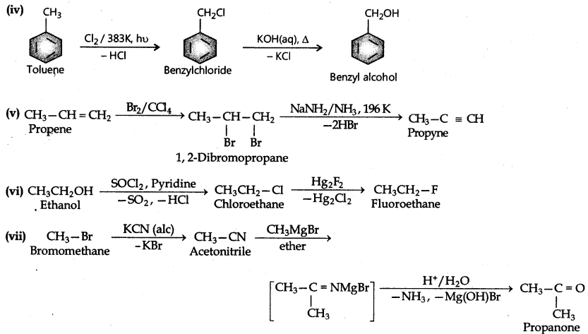 RBSE Solutions for Class 12 Chemistry Chapter 10 Haloalkanes and Haloarenes 31