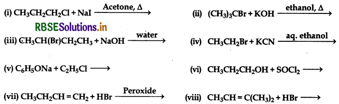 RBSE Solutions for Class 12 Chemistry Chapter 10 Haloalkanes and Haloarenes 35