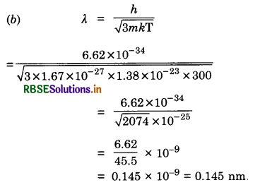 RBSE Solutions for Class 12 Physics Chapter 11 Dual Nature of Radiation and Matter 6