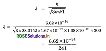 RBSE Solutions for Class 12 Physics Chapter 11 Dual Nature of Radiation and Matter 7