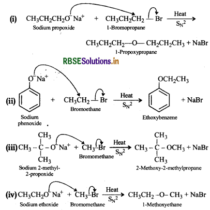 RBSE Solutions for Class 12 Chemistry Chapter 11 Alcohols, Phenols and Ethers 61