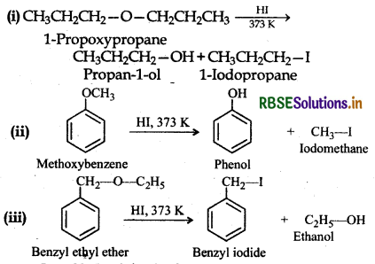 RBSE Solutions for Class 12 Chemistry Chapter 11 Alcohols, Phenols and Ethers 67