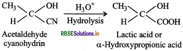 RBSE Solutions for Class 12 Chemistry Chapter 12 Aldehydes, Ketones and Carboxylic Acids 14