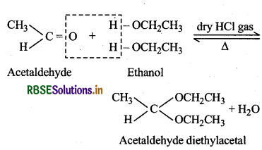 RBSE Solutions for Class 12 Chemistry Chapter 12 Aldehydes, Ketones and Carboxylic Acids 15
