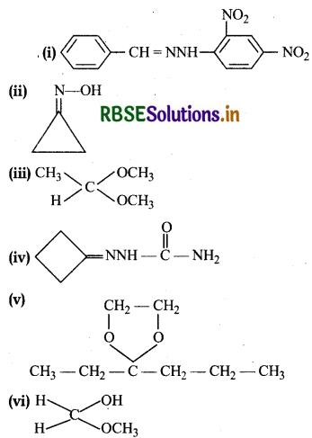 RBSE Solutions for Class 12 Chemistry Chapter 12 Aldehydes, Ketones and Carboxylic Acids 26