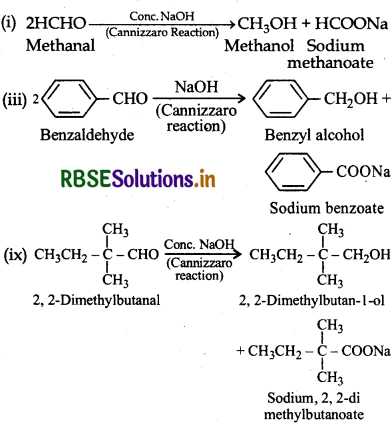 RBSE Solutions for Class 12 Chemistry Chapter 12 Aldehydes, Ketones and Carboxylic Acids 29