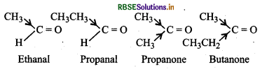 RBSE Solutions for Class 12 Chemistry Chapter 12 Aldehydes, Ketones and Carboxylic Acids 4