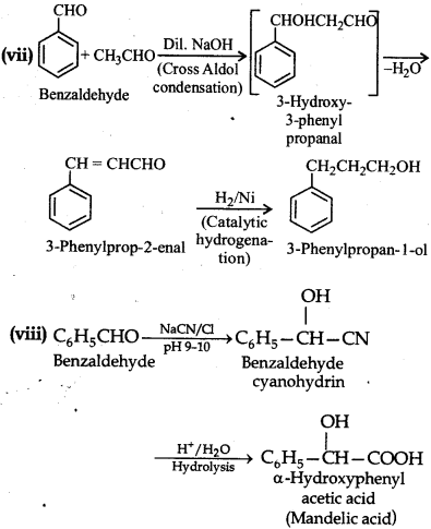 RBSE Solutions for Class 12 Chemistry Chapter 12 Aldehydes, Ketones and Carboxylic Acids 55
