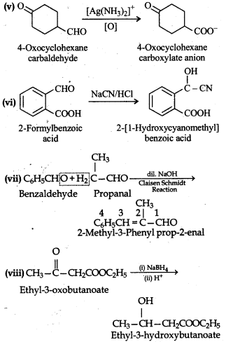 RBSE Solutions for Class 12 Chemistry Chapter 12 Aldehydes, Ketones and Carboxylic Acids 61