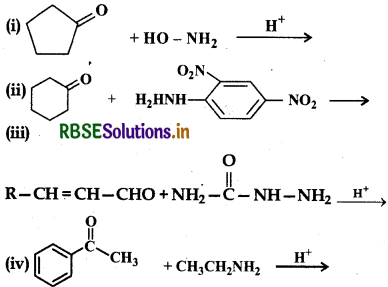 RBSE Solutions for Class 12 Chemistry Chapter 12 Aldehydes, Ketones and Carboxylic Acids 7
