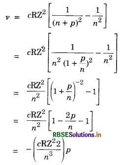 RBSE Solutions for Class 12 Physics Chapter 12 Atoms 8