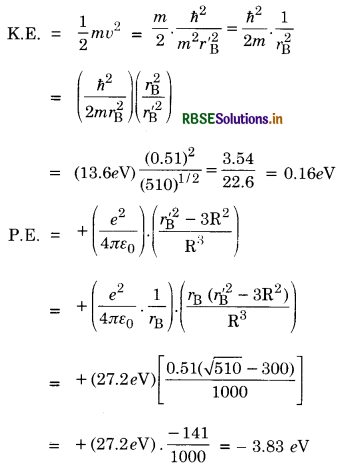 RBSE Solutions for Class 12 Physics Chapter 12 Atoms 9