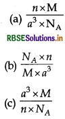 RBSE Class 12 Chemistry Important Questions Chapter 1 The Solid State 2