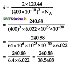 RBSE Class 12 Chemistry Important Questions Chapter 1 The Solid State 29