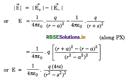 RBSE Class 12 Physics Important Questions Chapter 1 Electric Charges and Fields 14