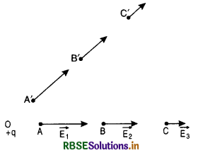 RBSE Class 12 Physics Important Questions Chapter 1 Electric Charges and Fields 26