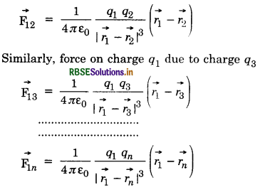 RBSE Class 12 Physics Important Questions Chapter 1 Electric Charges and Fields 45