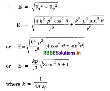 RBSE Class 12 Physics Important Questions Chapter 1 Electric Charges and Fields 60