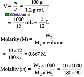 RBSE Class 12 Chemistry Important Questions Chapter 2 Solutions17