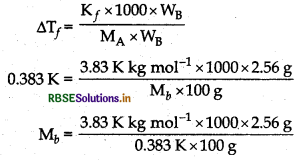 RBSE Class 12 Chemistry Important Questions Chapter 2 Solutions45