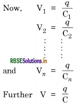RBSE Class 12 Physics Important Questions Chapter 2 Electrostatic Potential and Capacitance 37