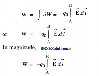 RBSE Class 12 Physics Important Questions Chapter 2 Electrostatic Potential and Capacitance 51