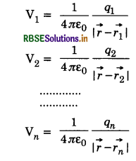 RBSE Class 12 Physics Important Questions Chapter 2 Electrostatic Potential and Capacitance 60