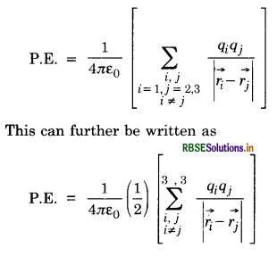 RBSE Class 12 Physics Important Questions Chapter 2 Electrostatic Potential and Capacitance 68