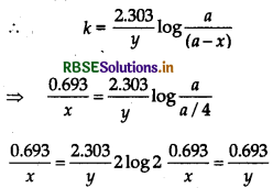 RBSE Class 12 Chemistry Important Questions Chapter 4 Chemical Kinetics 4
