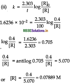 RBSE Class 12 Chemistry Important Questions Chapter 4 Chemical Kinetics 24