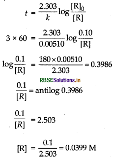 RBSE Class 12 Chemistry Important Questions Chapter 4 Chemical Kinetics 27