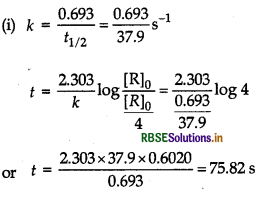 RBSE Class 12 Chemistry Important Questions Chapter 4 Chemical Kinetics 28
