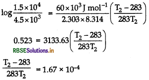 RBSE Class 12 Chemistry Important Questions Chapter 4 Chemical Kinetics 41