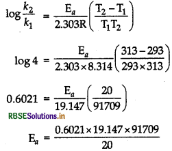 RBSE Class 12 Chemistry Important Questions Chapter 4 Chemical Kinetics 42