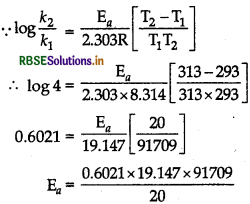 RBSE Class 12 Chemistry Important Questions Chapter 4 Chemical Kinetics 48