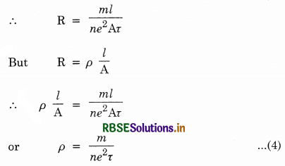 RBSE Class 12 Physics Important Questions Chapter 3 Current Electricity 41