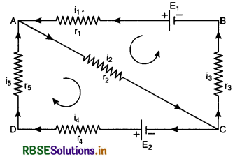 RBSE Class 12 Physics Important Questions Chapter 3 Current Electricity 55