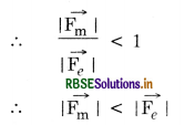 RBSE Class 12 Physics Important Questions Chapter 4 Moving Charges and Magnetism 44