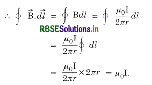 RBSE Class 12 Physics Important Questions Chapter 4 Moving Charges and Magnetism 46