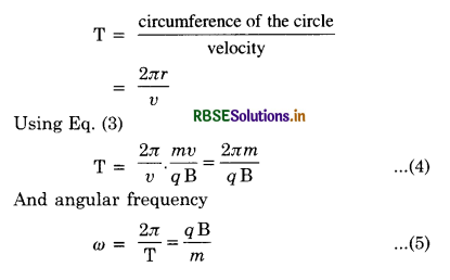 RBSE Class 12 Physics Important Questions Chapter 4 Moving Charges and Magnetism 63
