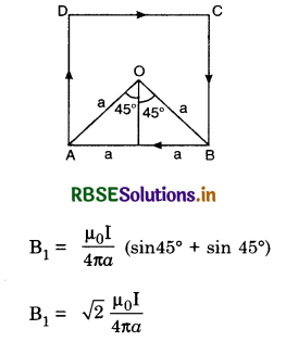 RBSE Class 12 Physics Important Questions Chapter 4 Moving Charges and Magnetism 76