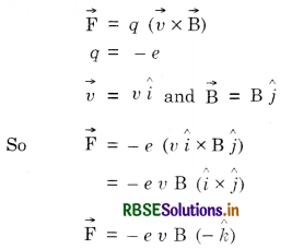 RBSE Class 12 Physics Important Questions Chapter 4 Moving Charges and Magnetism 9