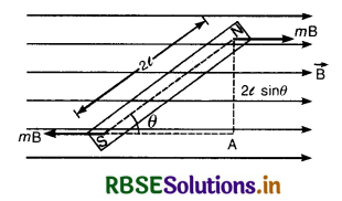 RBSE Class 12 Physics Important Questions Chapter 5 Magnetism and Matter 27