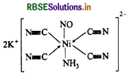 RBSE Class 12 Chemistry Important Questions Chapter 9 Coordination Compounds 42