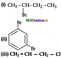 RBSE Class 12 Chemistry Important Questions Chapter 10 Haloalkanes and Haloarenes 101