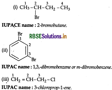 RBSE Class 12 Chemistry Important Questions Chapter 10 Haloalkanes and Haloarenes 102