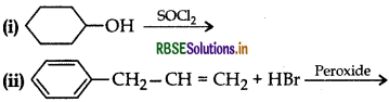 RBSE Class 12 Chemistry Important Questions Chapter 10 Haloalkanes and Haloarenes 75