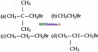 RBSE Class 12 Chemistry Important Questions Chapter 10 Haloalkanes and Haloarenes 138